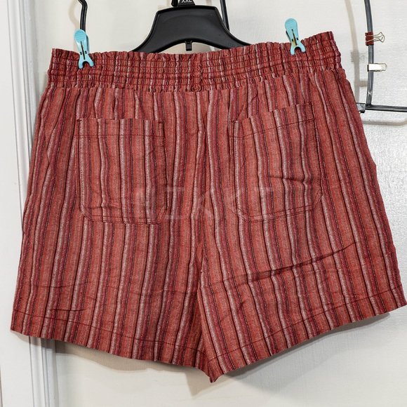 Brand new Briggs Ladies Linen short  RED - Picture 4 of 4